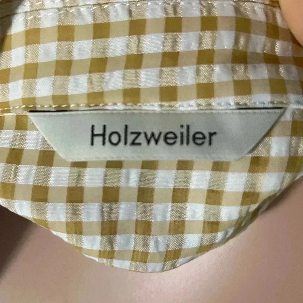 HOLZWEILER Women’s Cropped Oversized Shirt - Picture 8 of 12